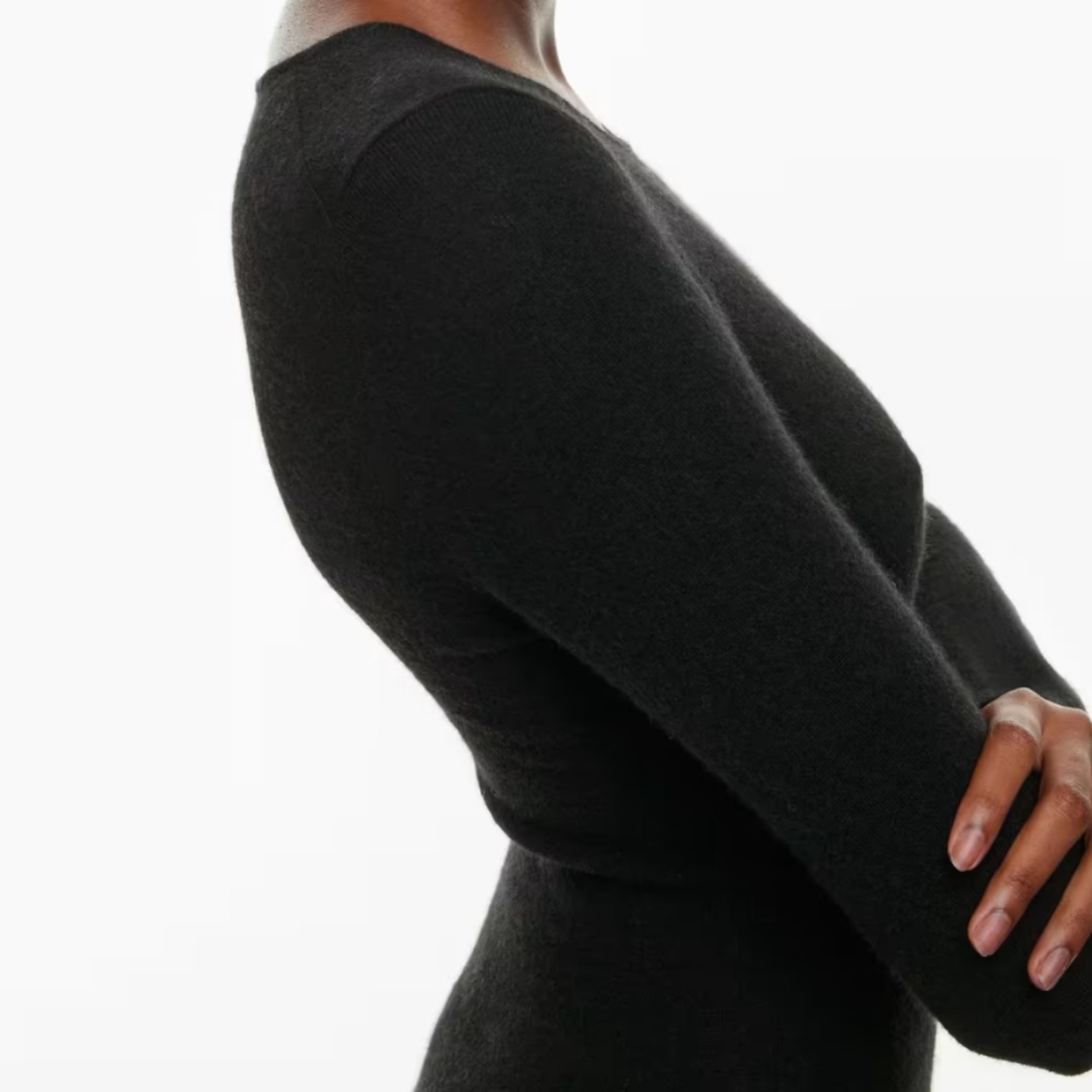 Wilfred Danse Knitted Fitted A Line Dress - Picture 3 of 15